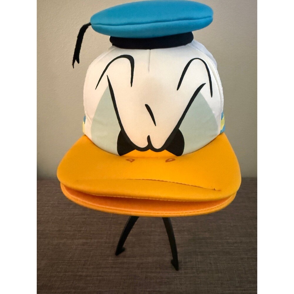 Donald Duck Disney Parks Angry Face Snapback Trucker Hat *One size Fits Most* - Picture 2 of 7